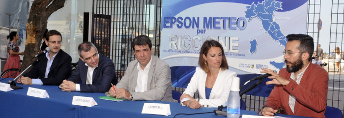 Presentazione Epson Meteo per Riccione